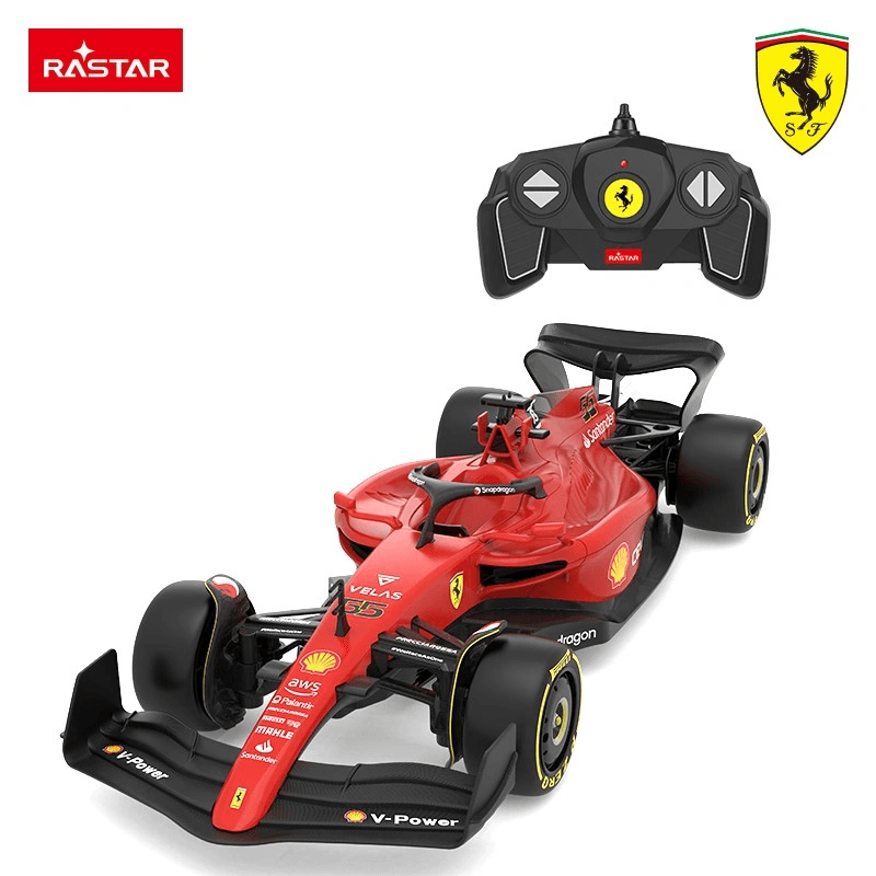 Samochód zdalnie sterowany Ferrari F1 75 R/C skala 1:18 Rastar 93400